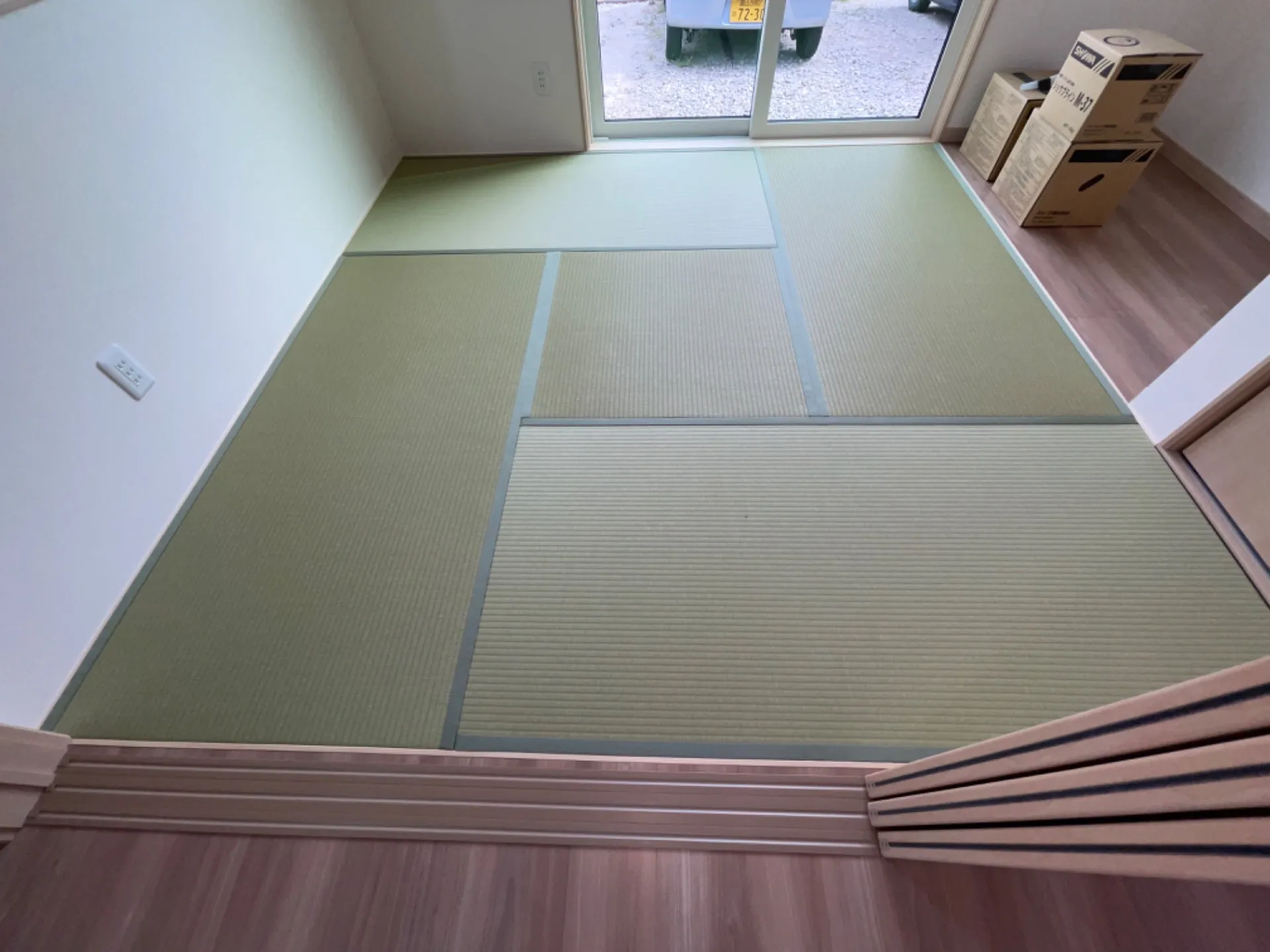 床暖房畳、厚み13㍉　ダイケン和紙表100A使用。